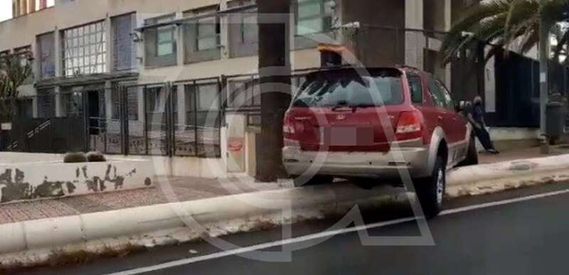 El vehículo siniestrado/TA.